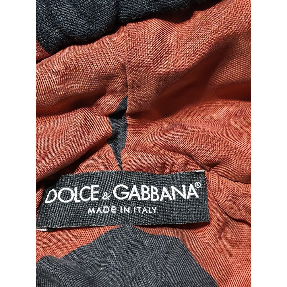 Dolce & Gabbana Bull Print Polka Dot Hoodie Jacket IT 48/US M Made in Italy - Picture 4 of 9